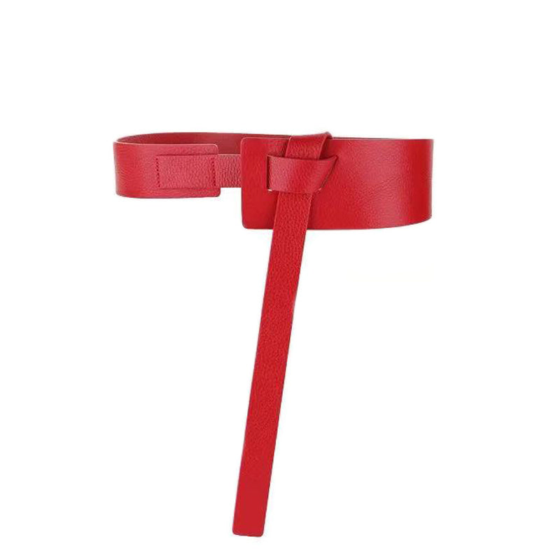 Women's leather belt