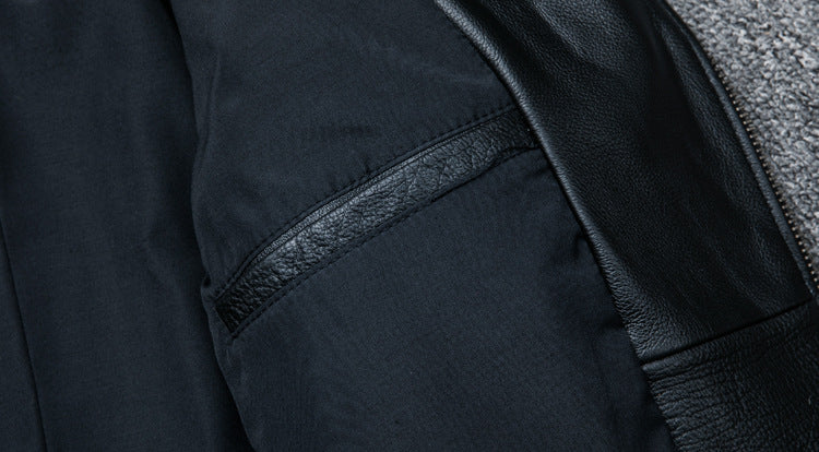 Handmade Pure Cowhide Biker's Leather Jacket