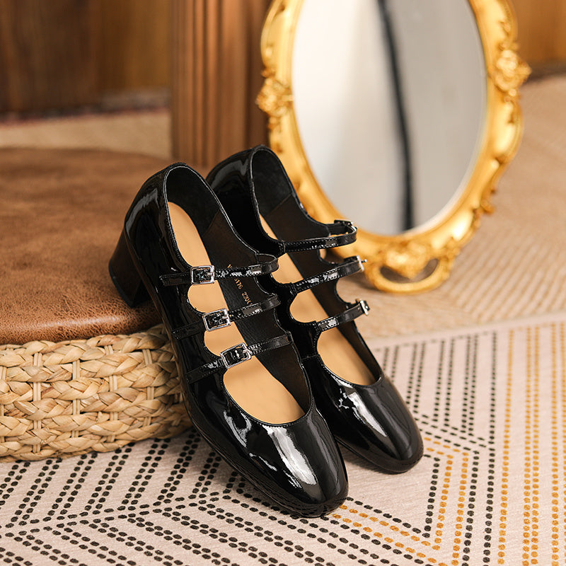 New Fashion Vintage Leather Sandals