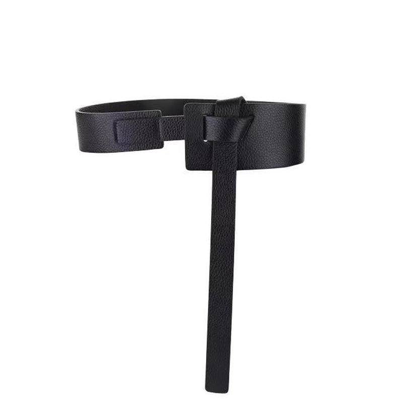 Women's leather belt