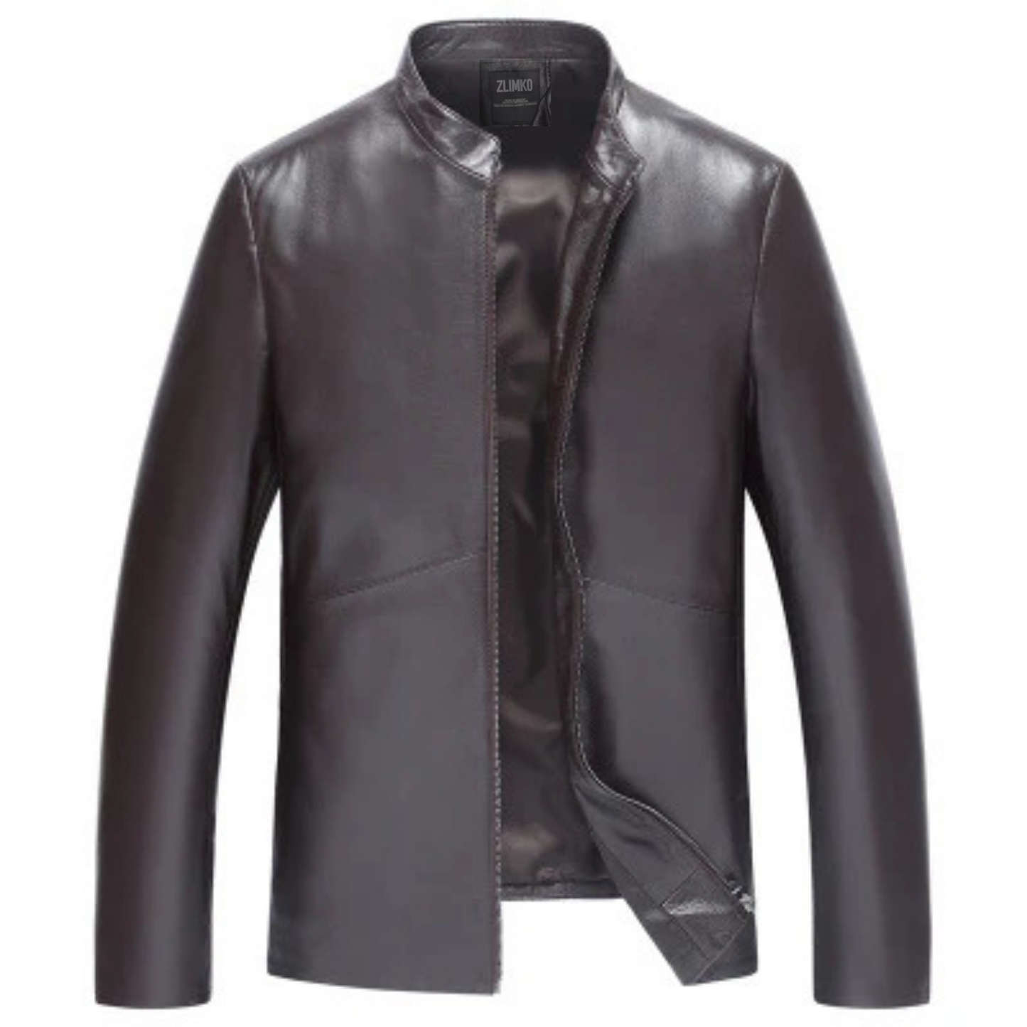 Handmade Men's Haining Sheep Leather Coat