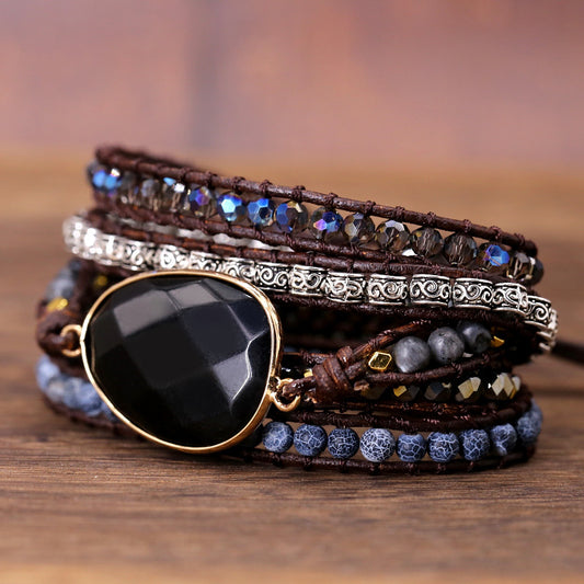 Leather bracelet