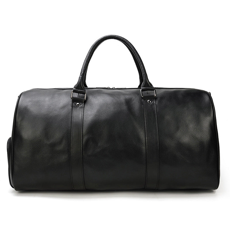 Large Capacity Leather Business Travel Bag