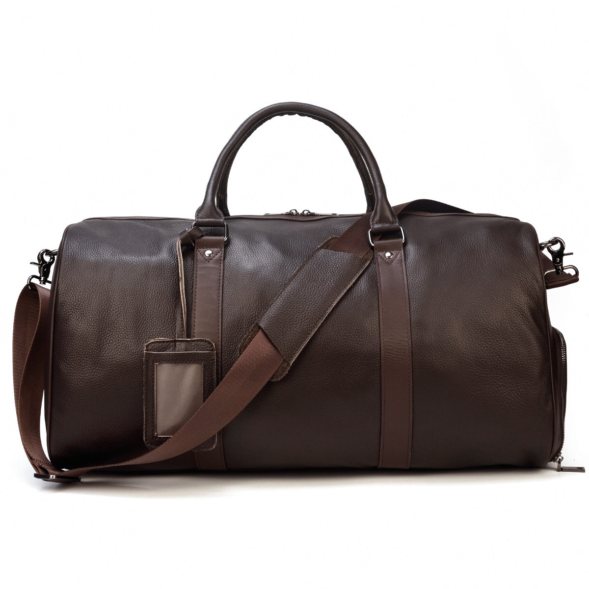 Large Capacity Leather Business Travel Bag