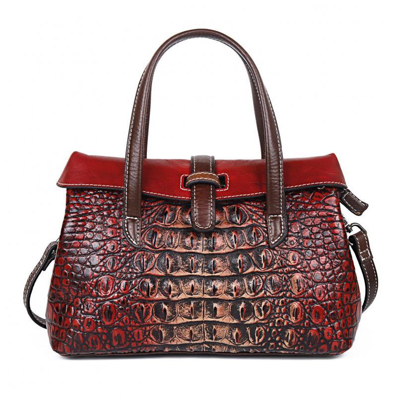 One Shoulder Messenger real leather bag