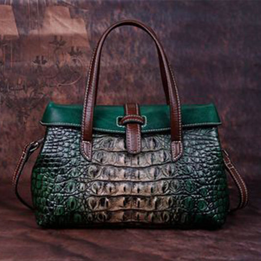 One Shoulder Messenger real leather bag
