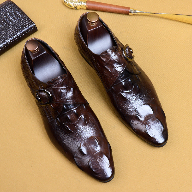 Men's Business Suit Leather Shoes