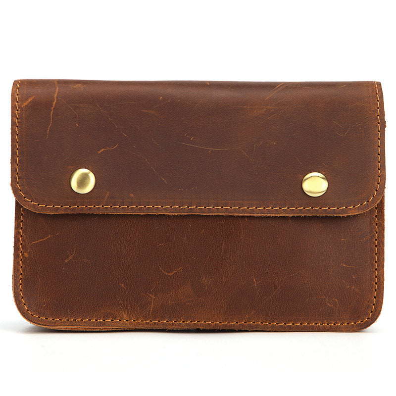 leather leisure multifunctional belt bag