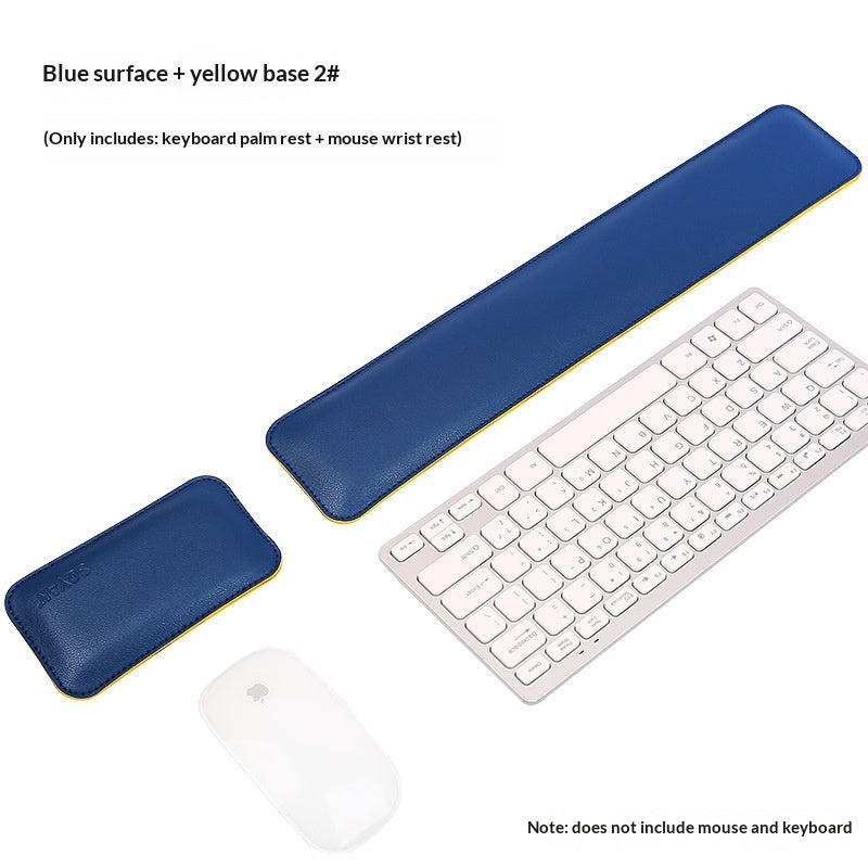 Double-sided Leather Mouse Wrist Rest Pad