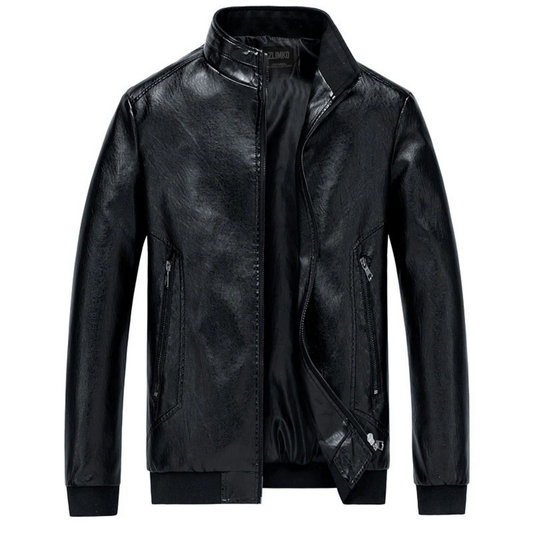 Handmade Men's leather jacket real leather coat