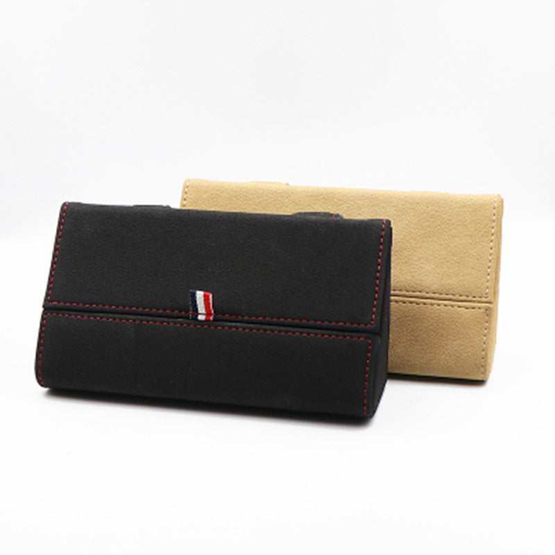 Car Glasses Case Genuine Leather Sunglasses