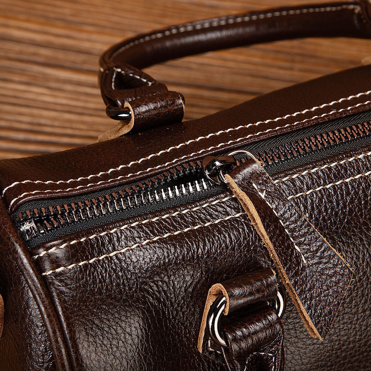 Retro Women Bag First Layer Cattlehide Leather Casual And Portable Women's Handbag