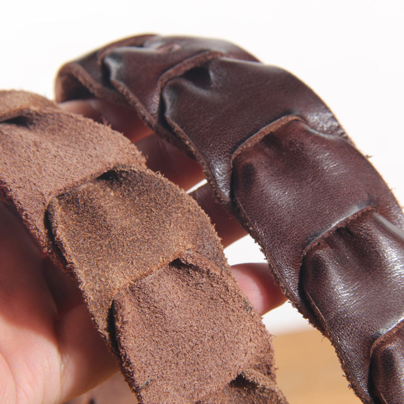Leather Personality First Layer Cowhide Men's Belt