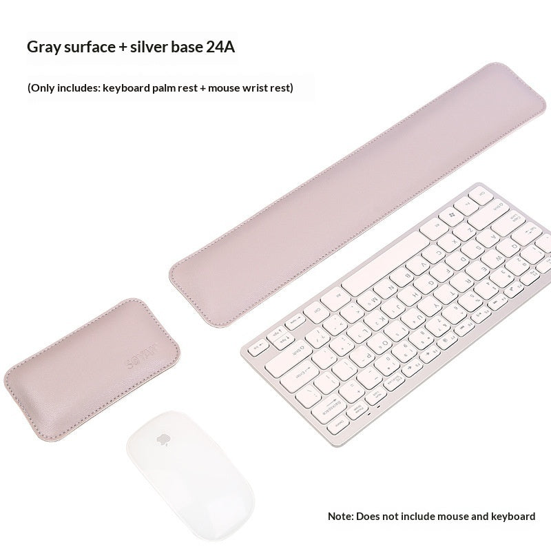 Double-sided Leather Mouse Wrist Rest Pad