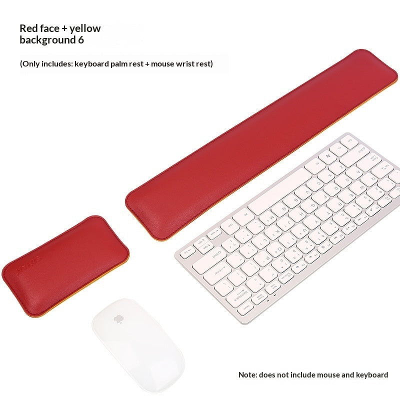 Double-sided Leather Mouse Wrist Rest Pad