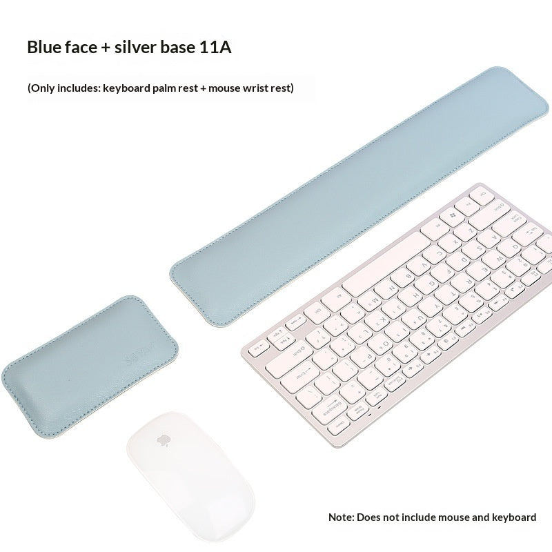 Double-sided Leather Mouse Wrist Rest Pad