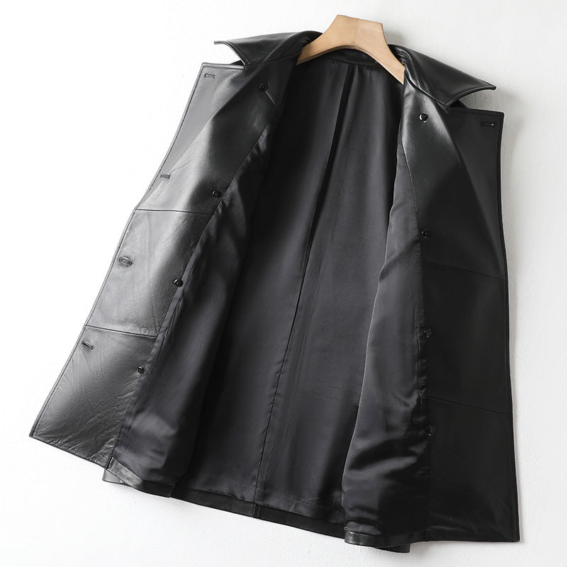 Handmade Real Leather Fashion Jacket Blazer For Women